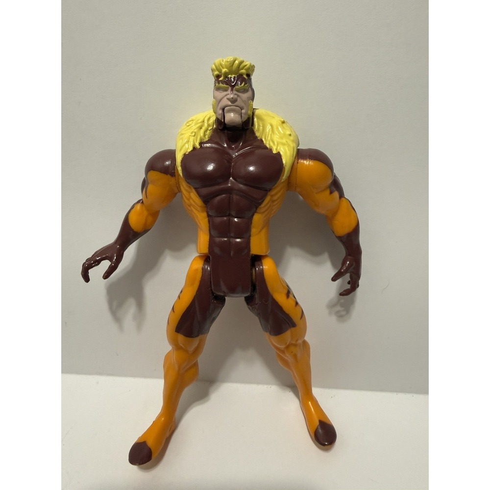 X-Men vs Street Fighter SABRETOOTH 1998 Toybiz 5" Figure Marvel Capcom